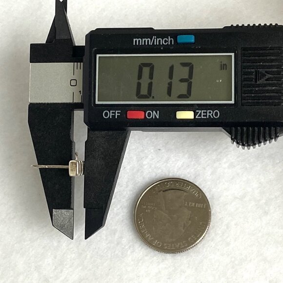 Solid Sterling Silver 925 Curved Textured Quarter Hoop Dangle Ball Post Earrings - Picture 15 of 16